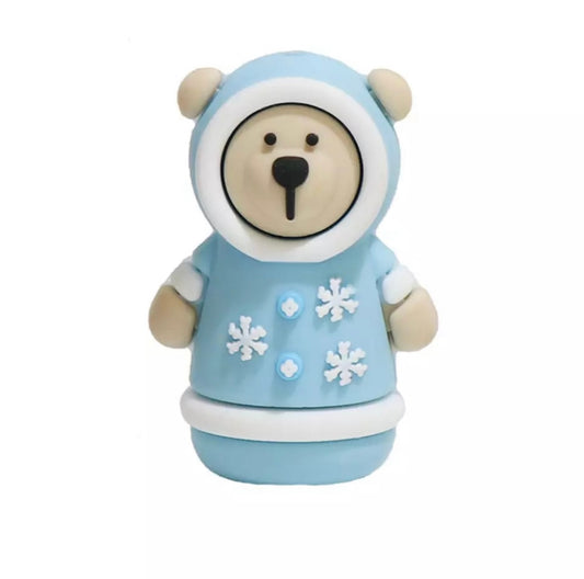 Cuticle Nipper Cover - Bear in Snowsuit