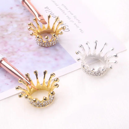 Crown Nail Brush Holder