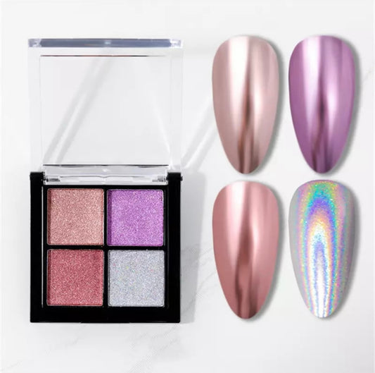 4 Chrome Powder Set #3