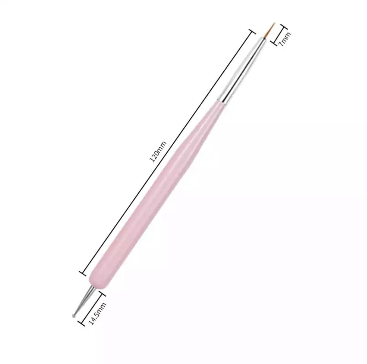 Pink 7mm Liner Brush