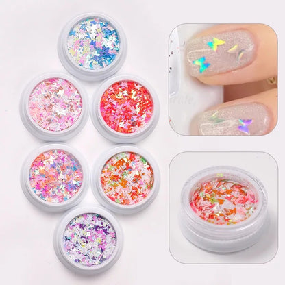 Butterfly Confetti Glitter Set