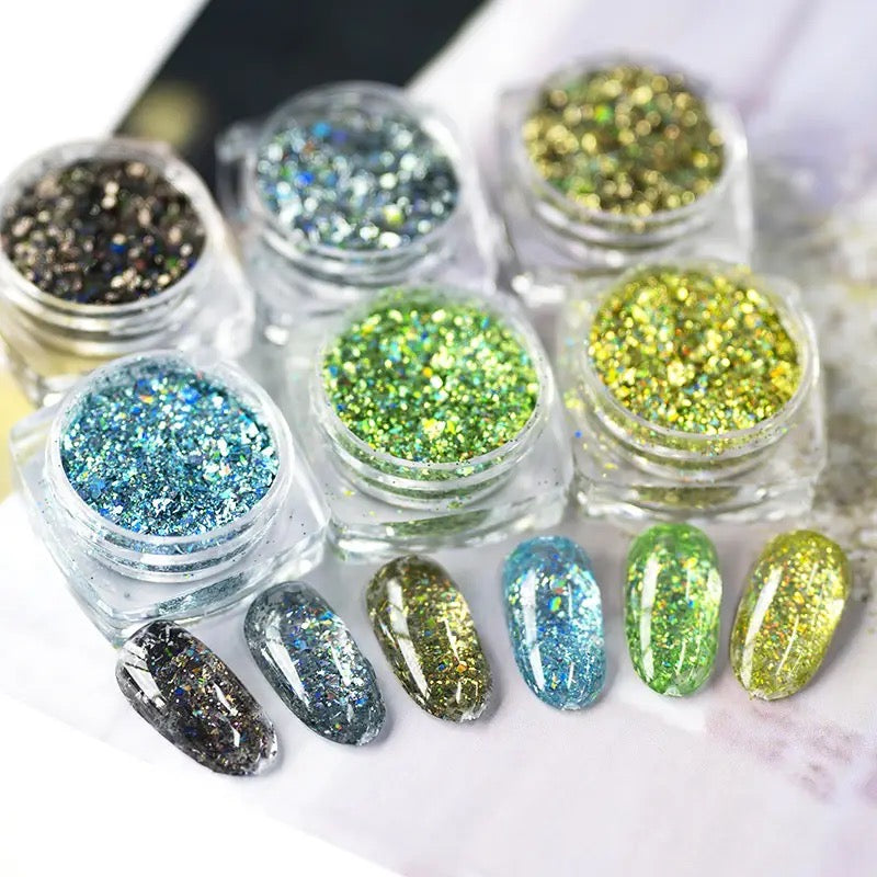 Holographic Nail Glitter