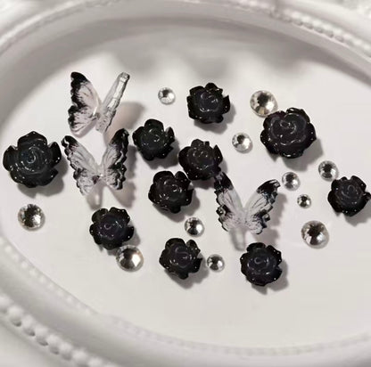 Assorted Butterfly and Flower Set