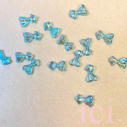 Acrylic Bow - Blue