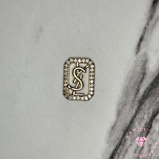 Designer Rhinestone - YSL in Rectangle