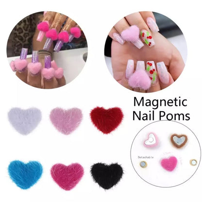 Magnetic Heart PomPom