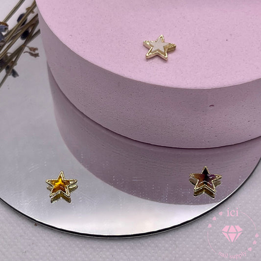 Star with Gold Frame