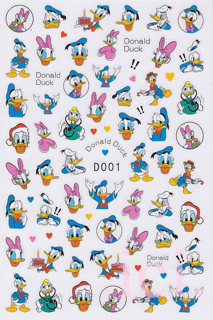 Donald and Daisy Duck Sticker