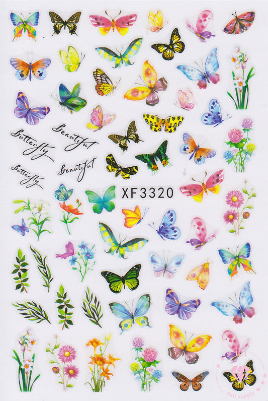 Leaves and Butterflies