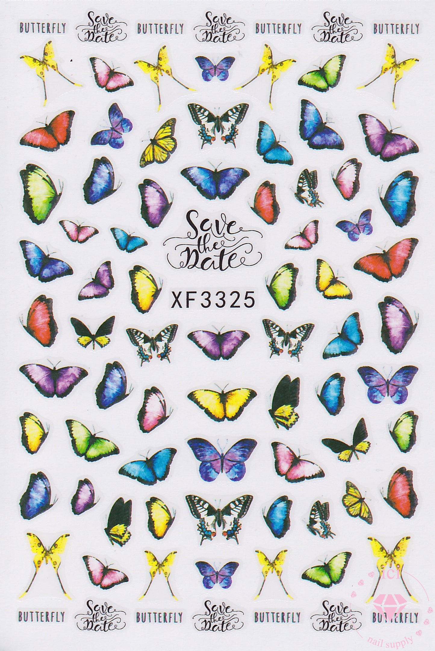 Save the Date Butterflies