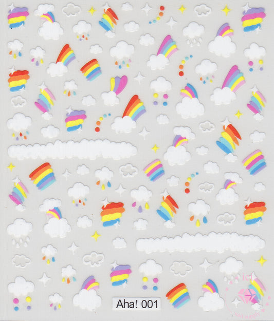 Rainbows and Clouds | Aha! 001