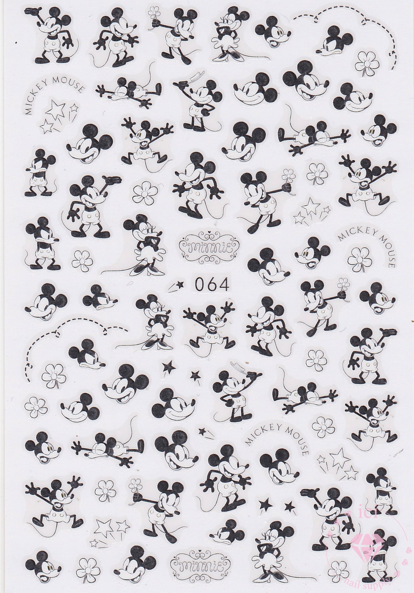 Black and White Olden Mickey