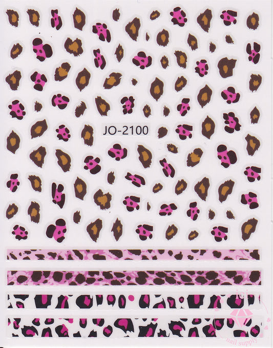 Pink Leopard Print