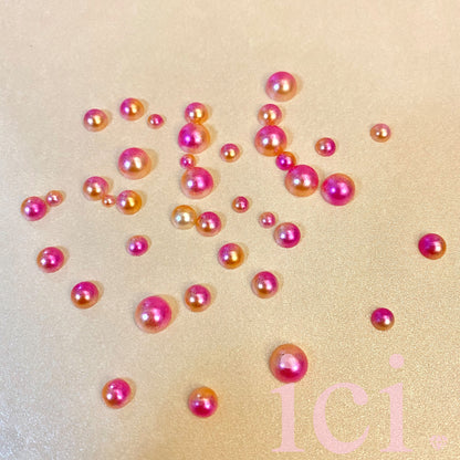 Pearls - Pink/Orange