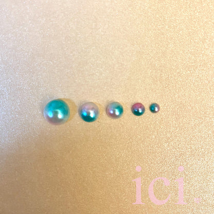 Pearls - Teal/Multi-Colour