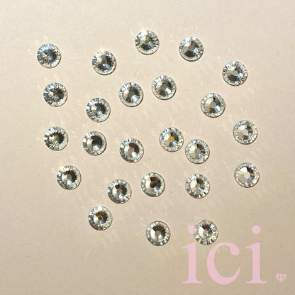 Flatback Rhinestone - Crystal Clear SS34