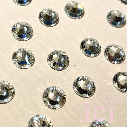 Flatback Rhinestone - Crystal Clear SS34