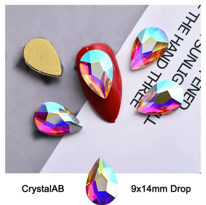 Crystal AB Teardrop