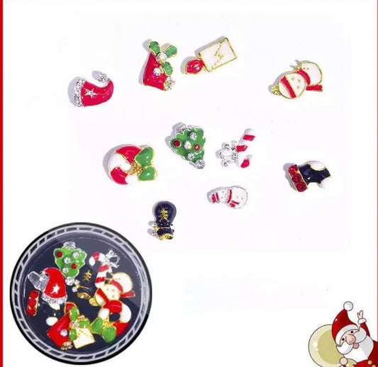 Christmas Stones and Charm Set #2