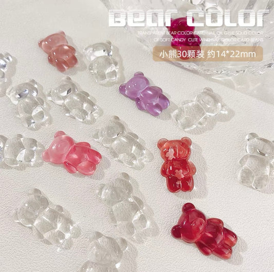 Nail Swatch Stone - bear