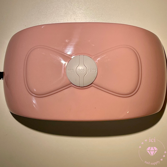 Pink Bow Nail Lamp