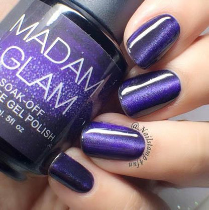 Flying purple