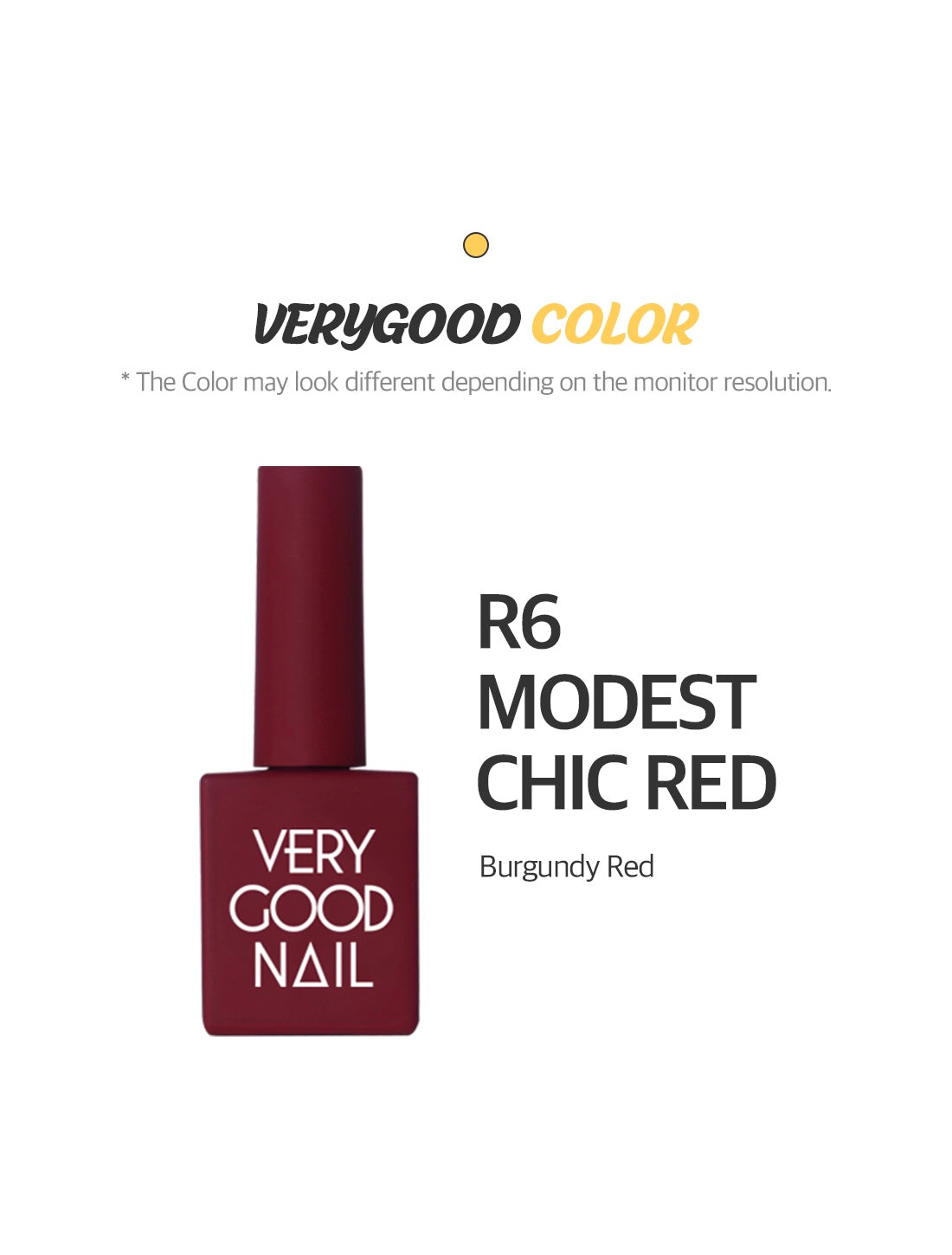 R6 - Modest Chic Red